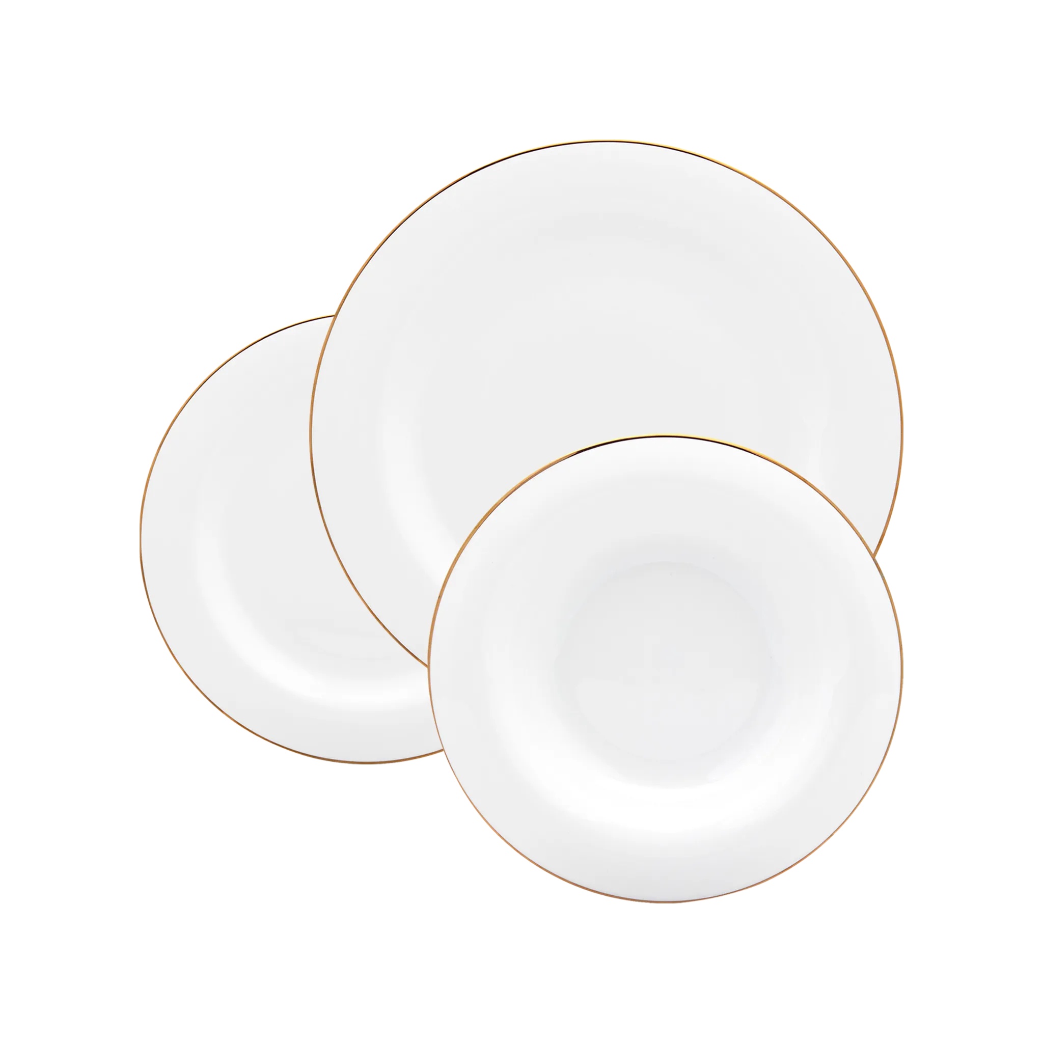 Aparelho de Jantar Strauss Gold 18 Peças.