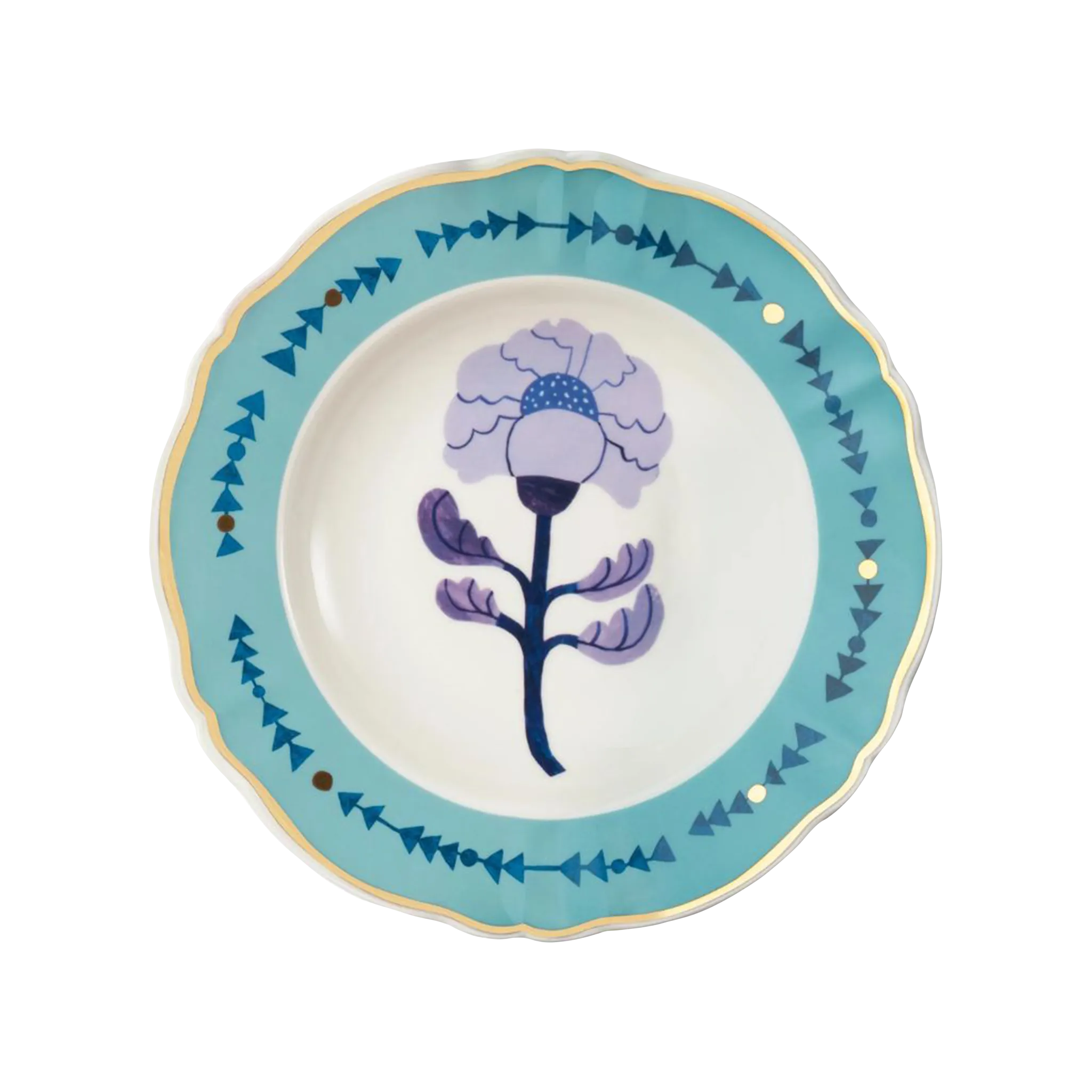 Prato Fundo Botanik Azul.