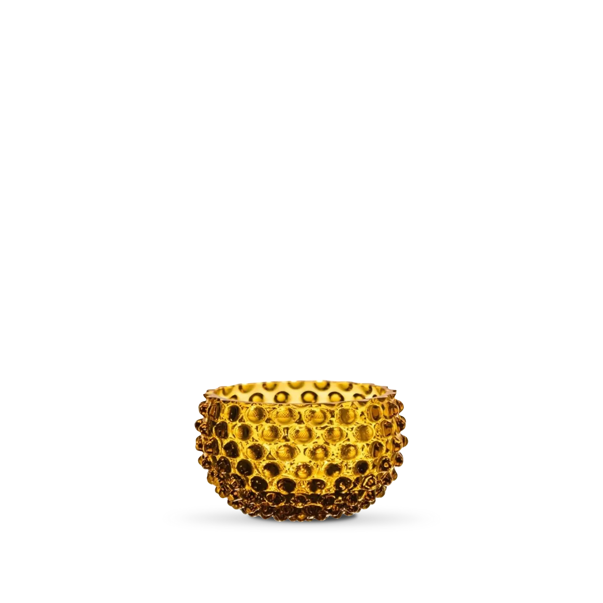 Bowl Hobnail Âmbar.