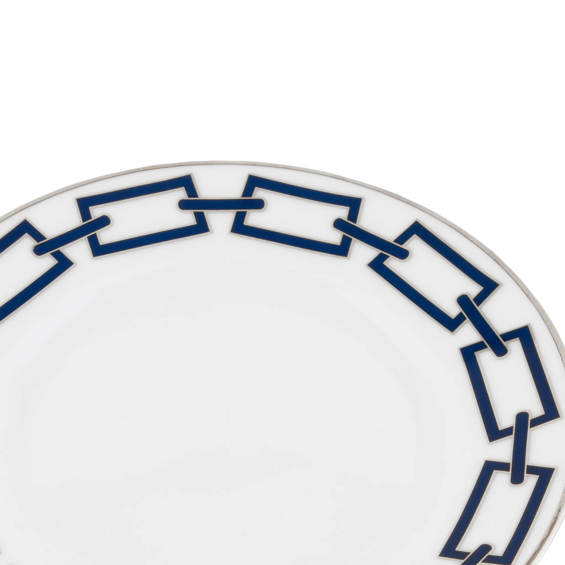 Detalhe do Prato Pão Catene Zaffiro.