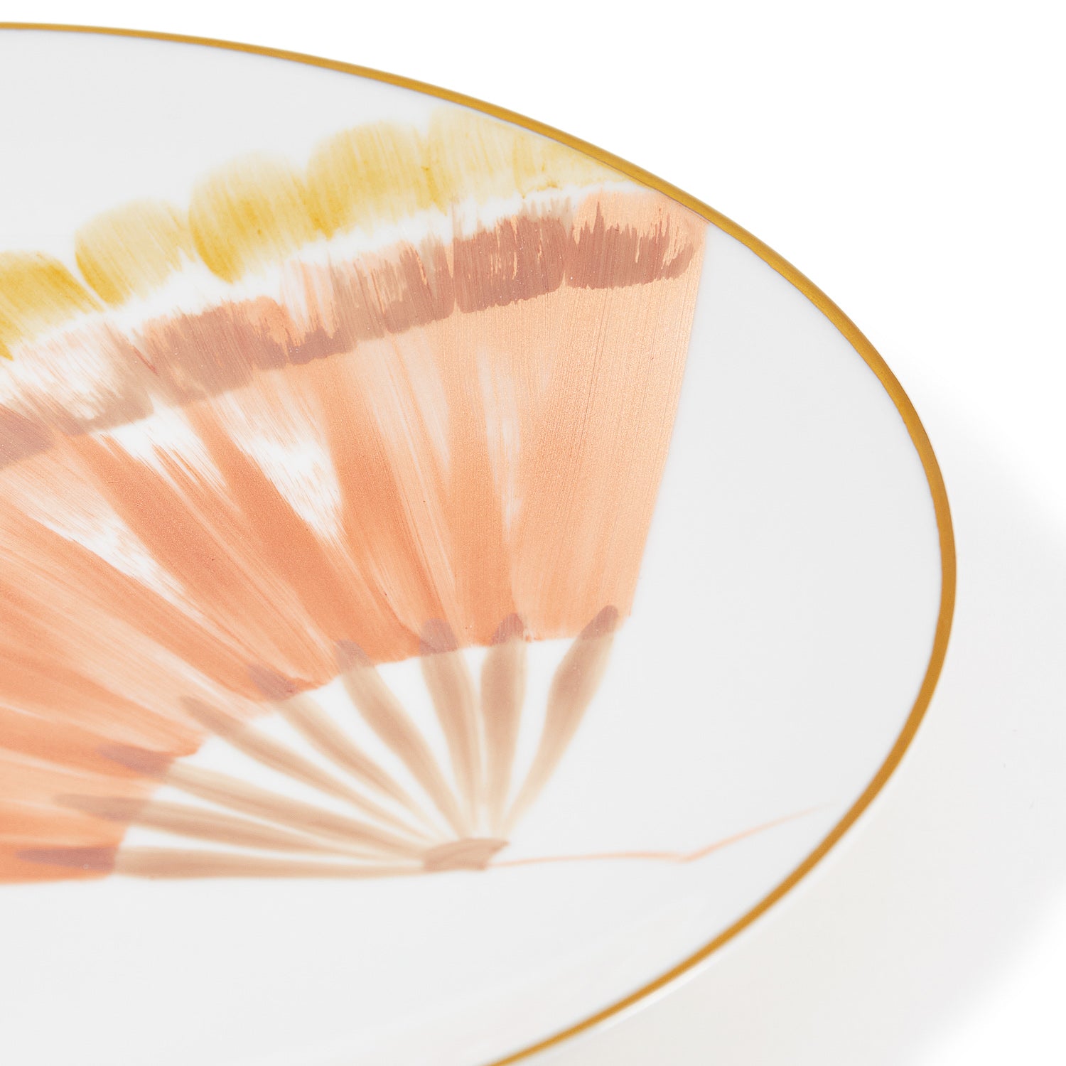 Prato Sobremesa Ginkgo  Rose e Gold Marie Daâge Paris