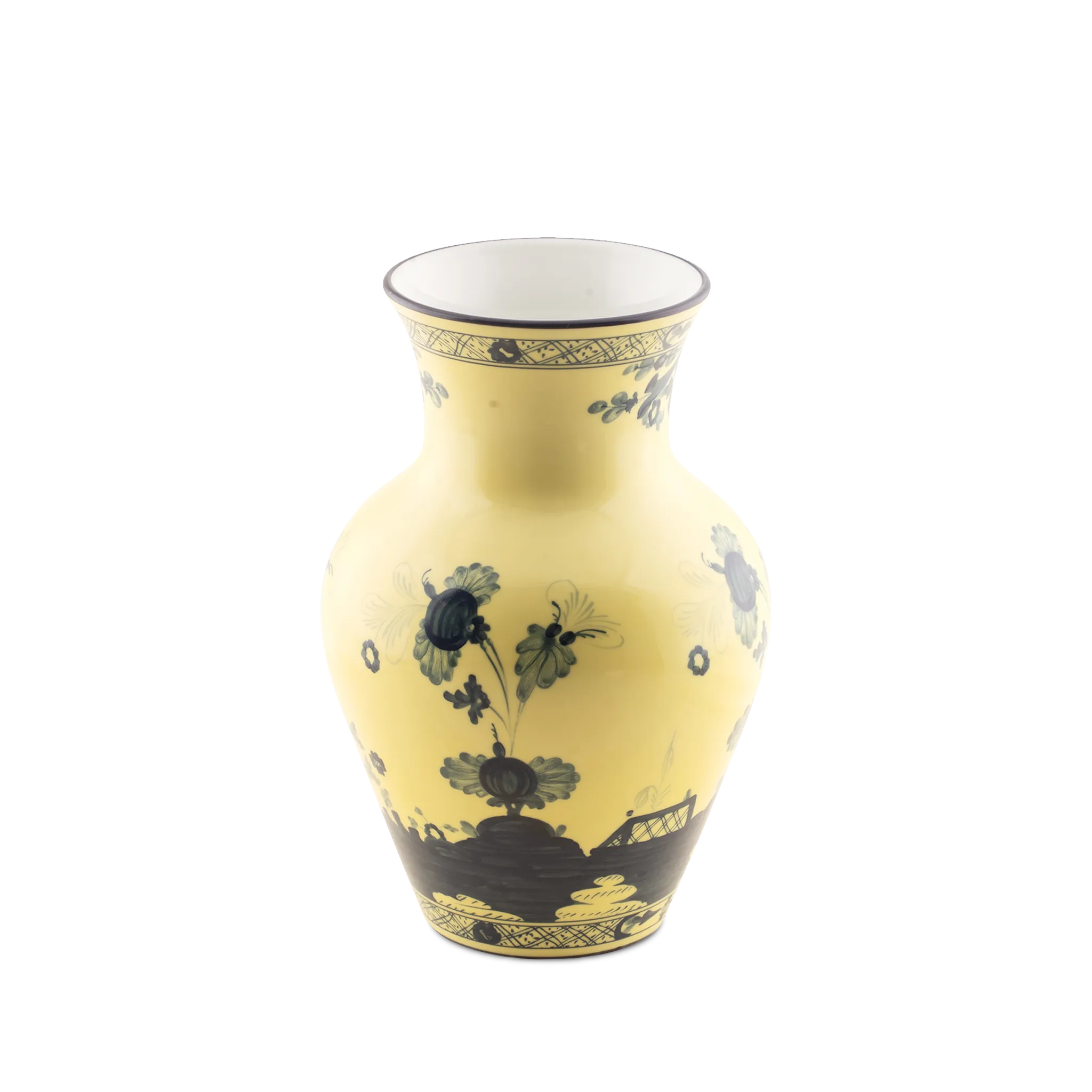 Vaso Médio Oriente Italiano Citrino.
