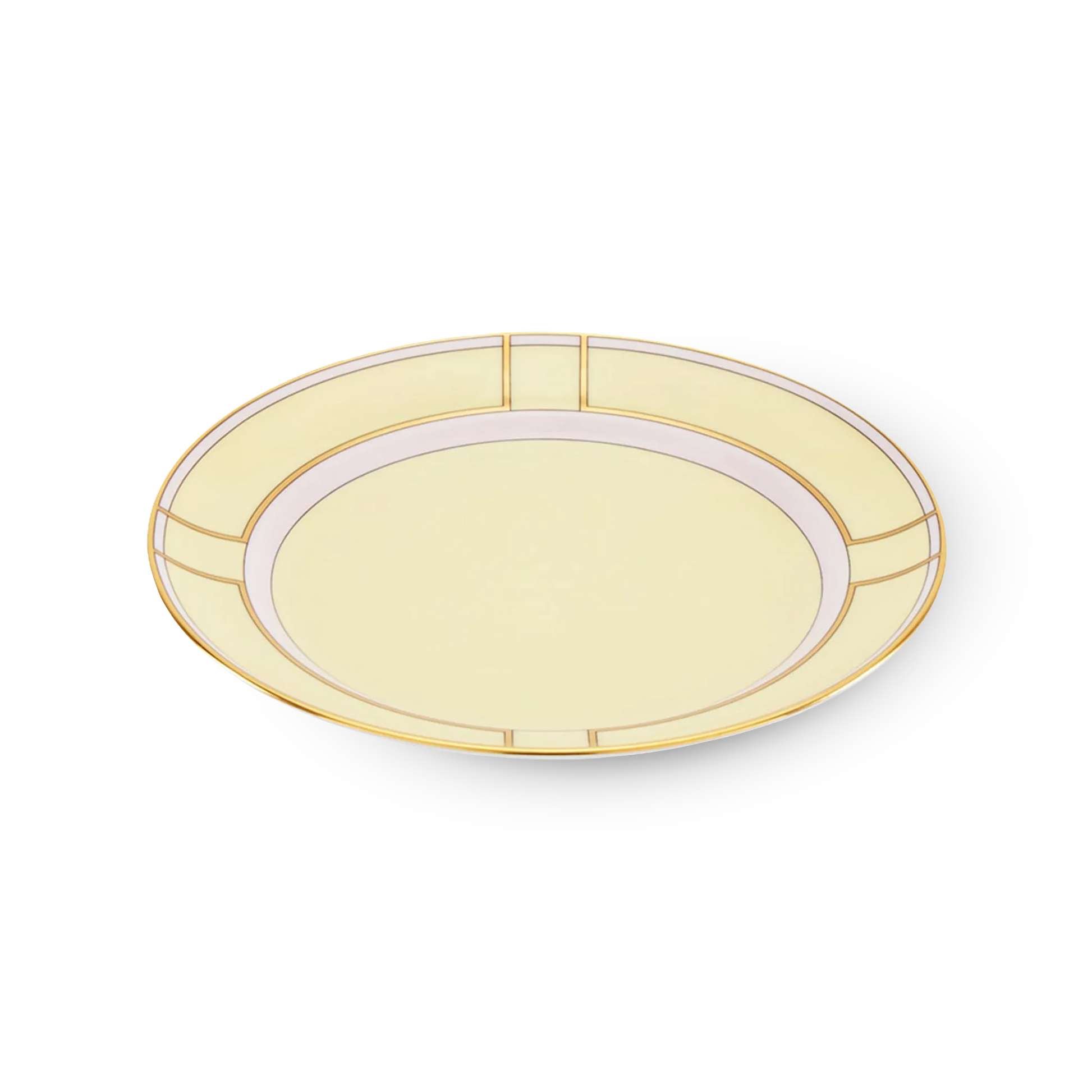 Prato Sobremesa Diva Giallo.