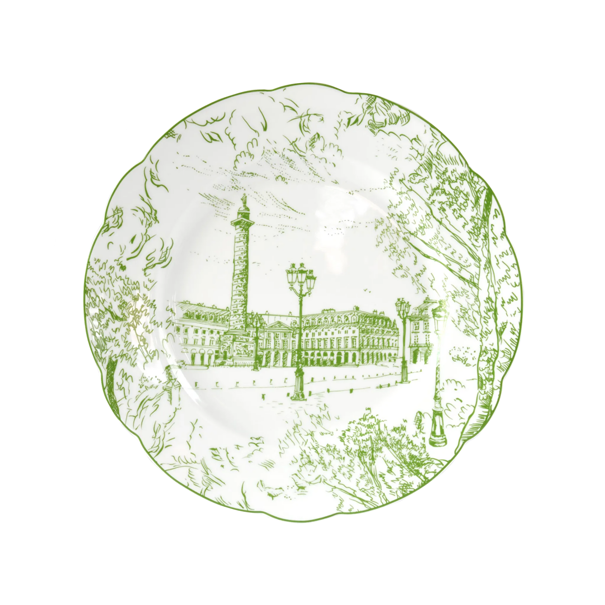 Set Prato Raso Tout Paris verde.