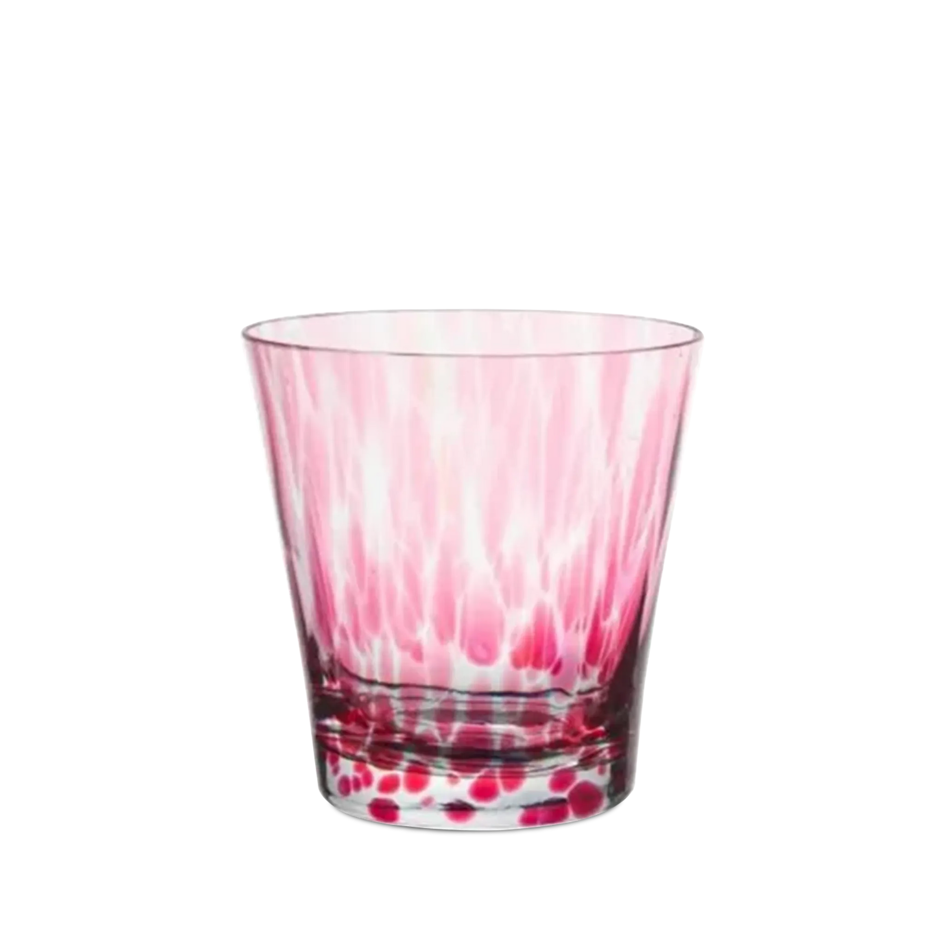Copo Murano Color Rosa.