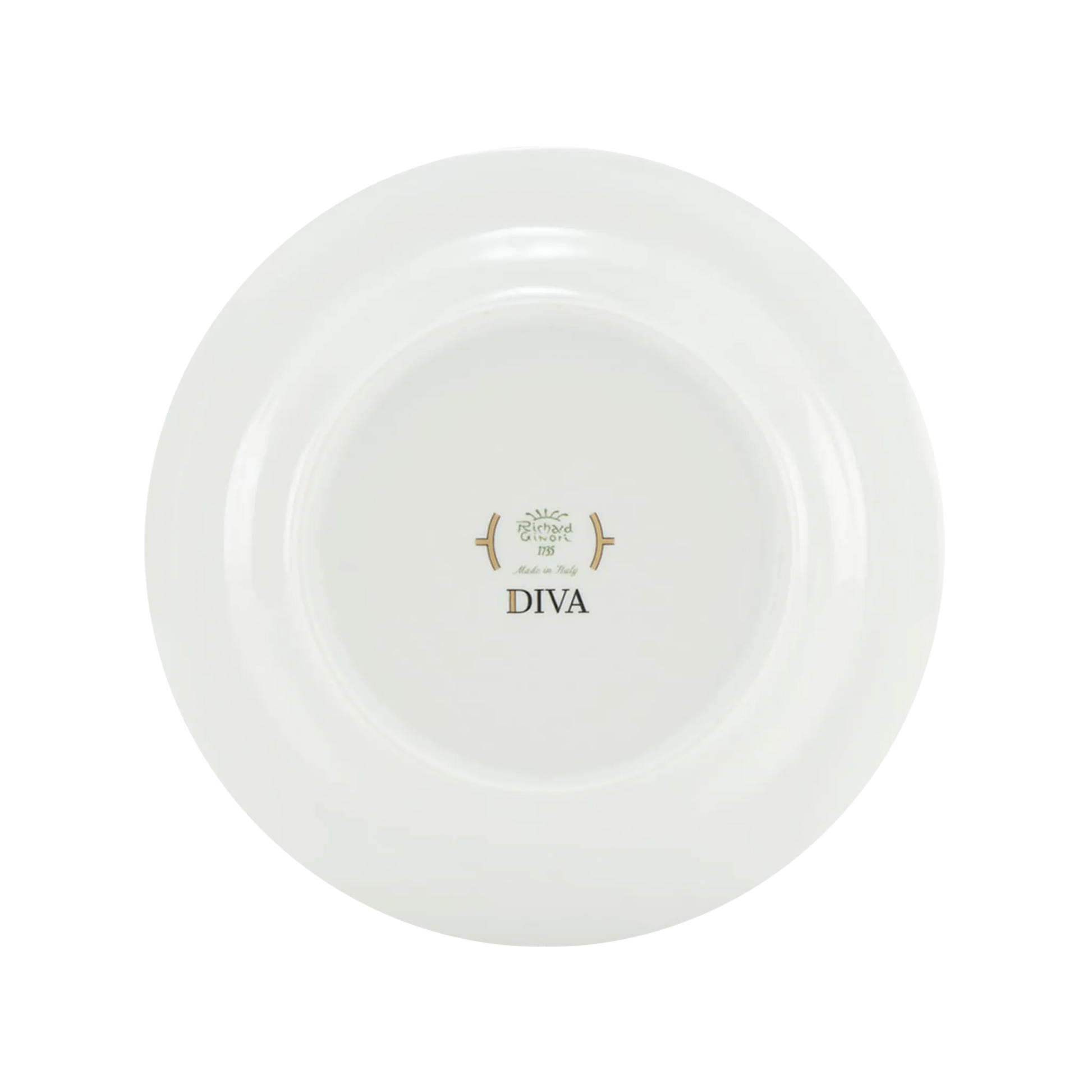 Verso do Prato Massa Diva Celeste.