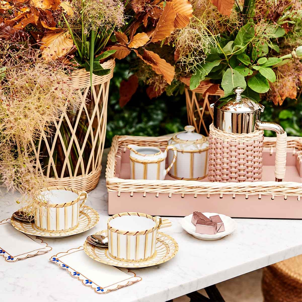 Xícara de Café Vannerie Cottage Pinto Paris