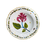 Prato Fundo Floral Vintage.