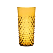 Copo Longo Hobnail Âmbar.