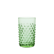 Copo Curto Hobnail Verde Claro.
