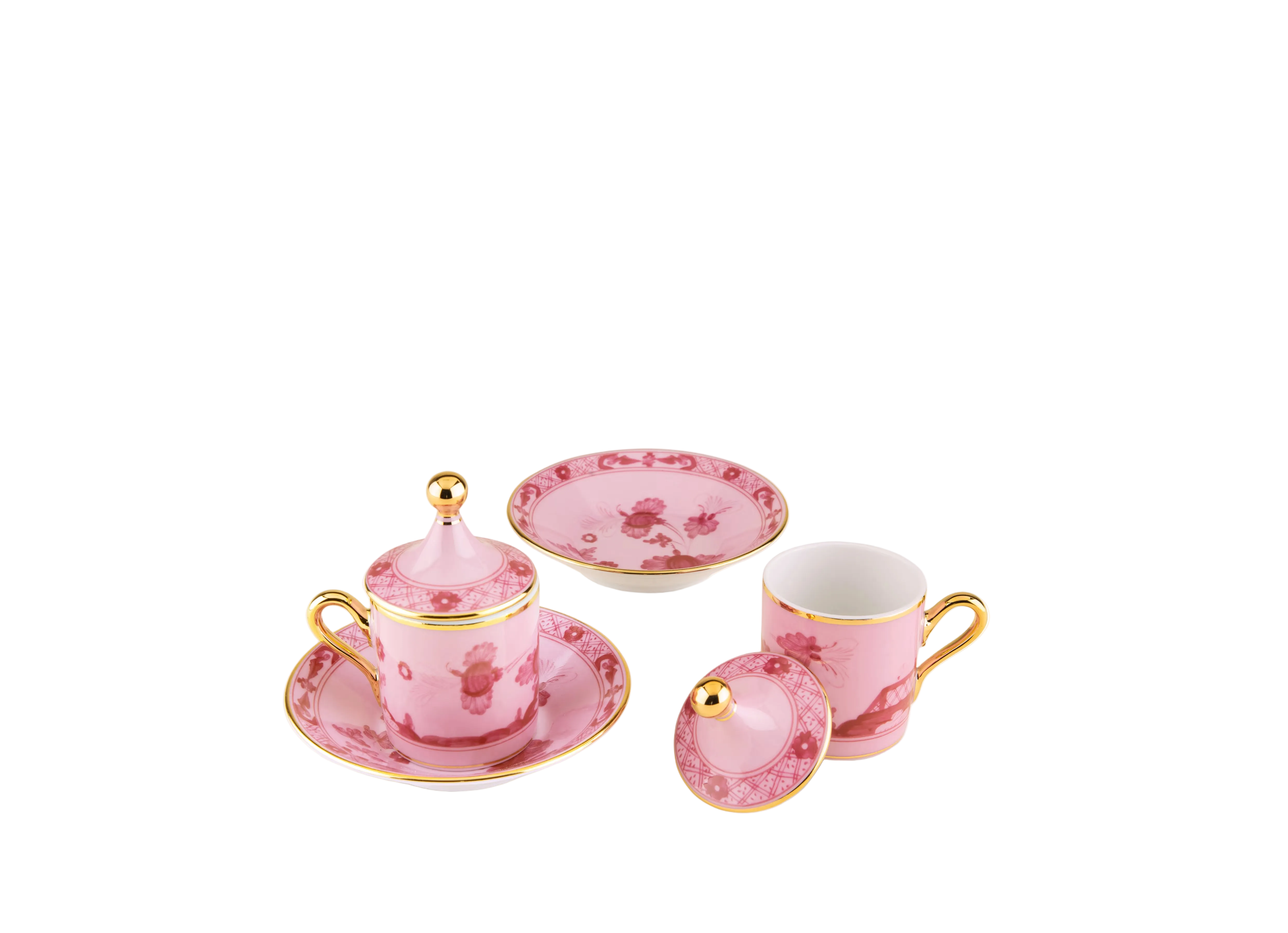 Set Xícara de Café Oriente Italiano Porpora