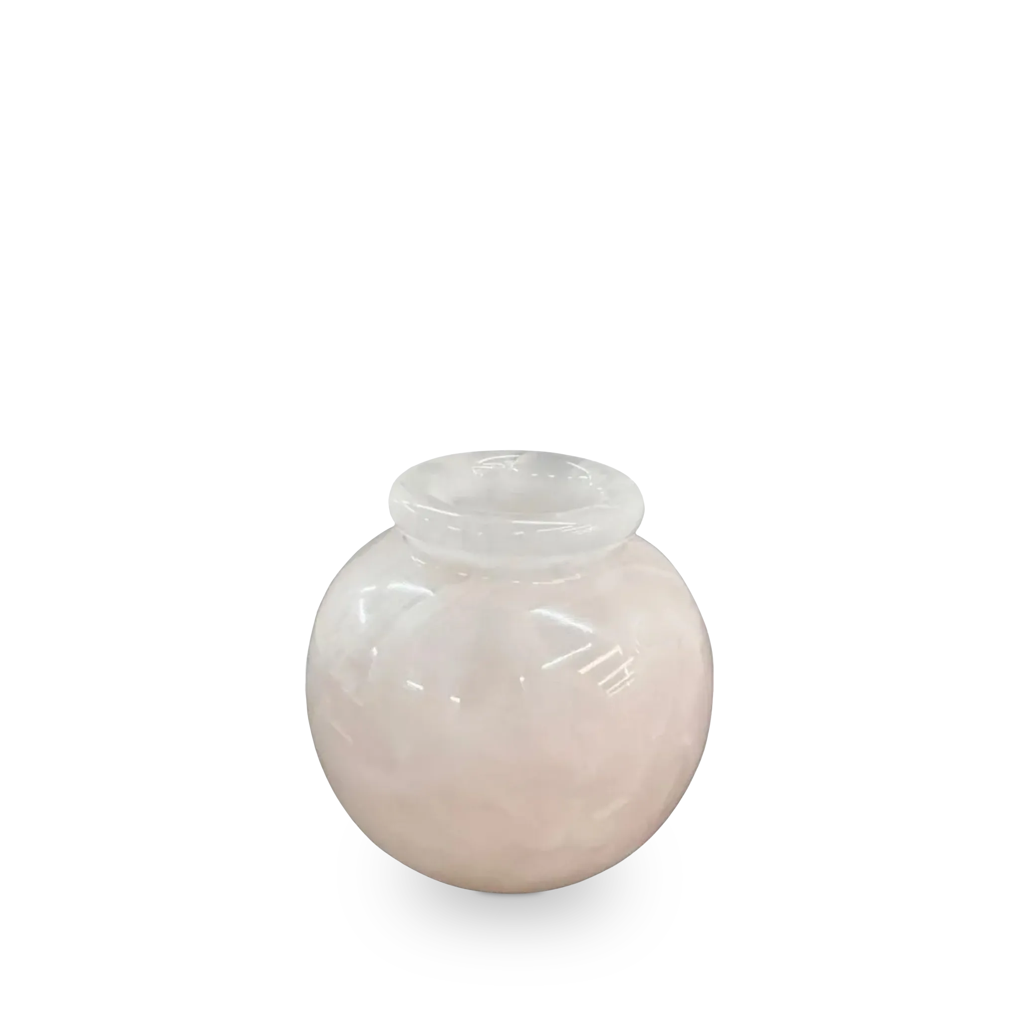 Vaso Calcita Rosa Mini.