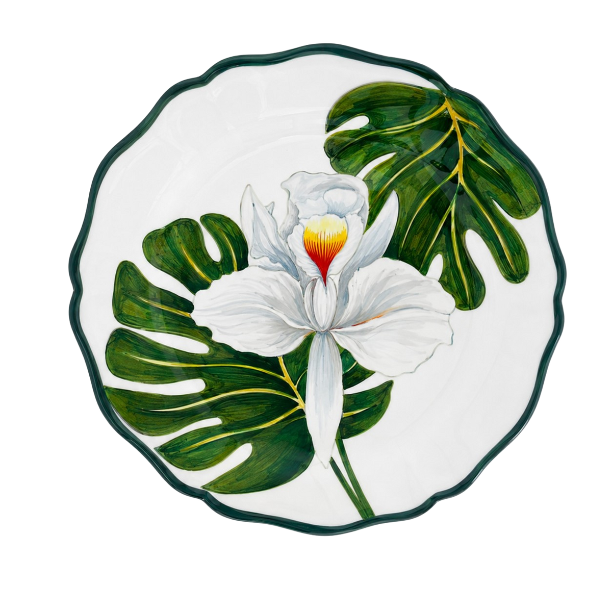 Prato Raso Orquídea Brasileira  Branca Marcelo Antunes