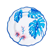 Prato Sobremesa Orquídea Brasileira  Azul Marcelo Antunes