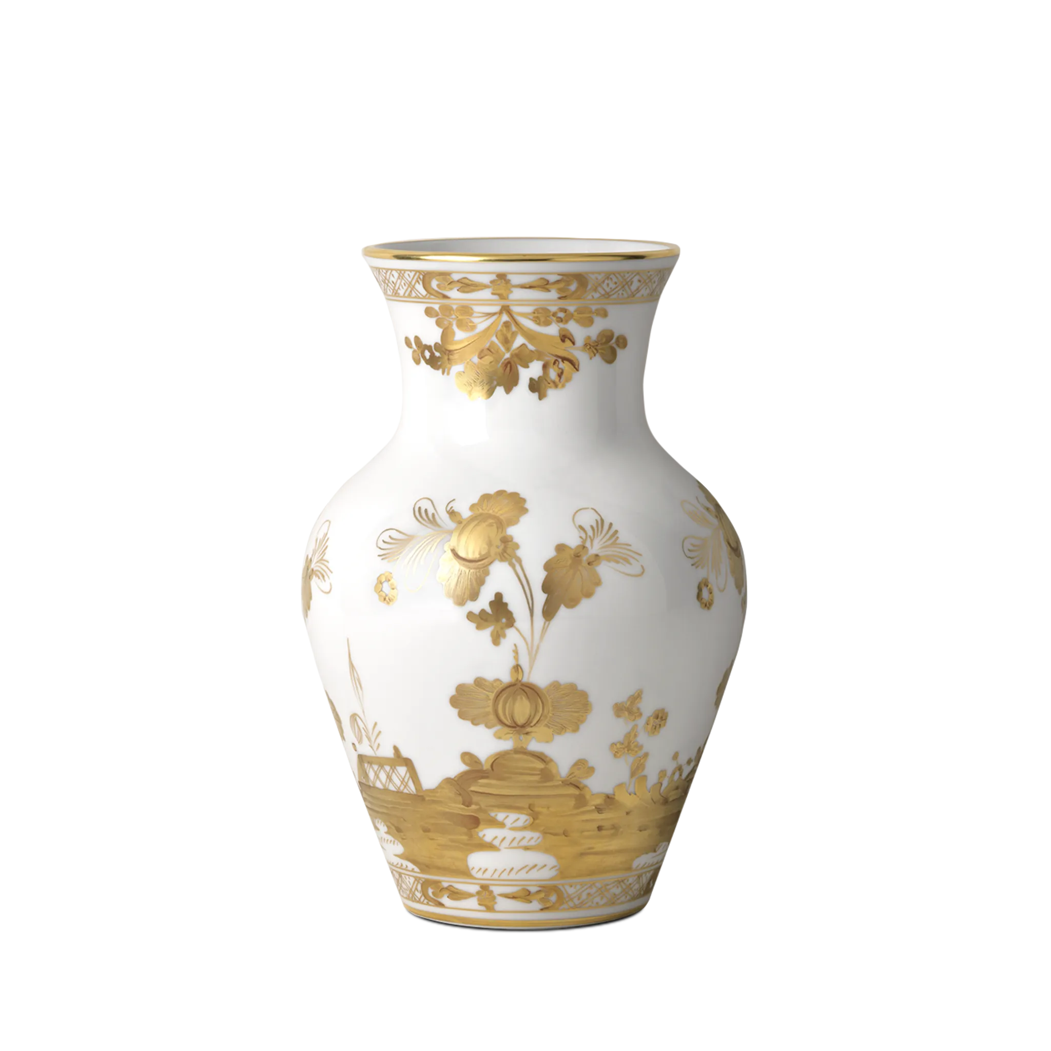 Lateral do Vaso Médio Oriente Italiano Aurum.