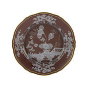 Vista frontal do Prato Sobremesa Oriente Italiano Castagna.