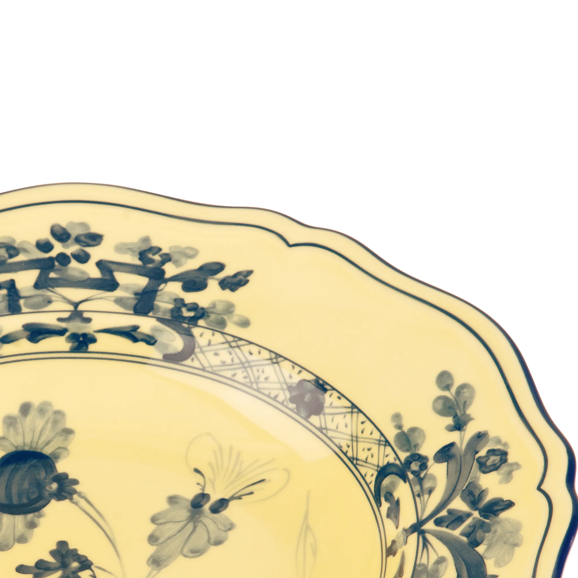 Detalhes do Prato Massa Oriente Italiano Citrino.