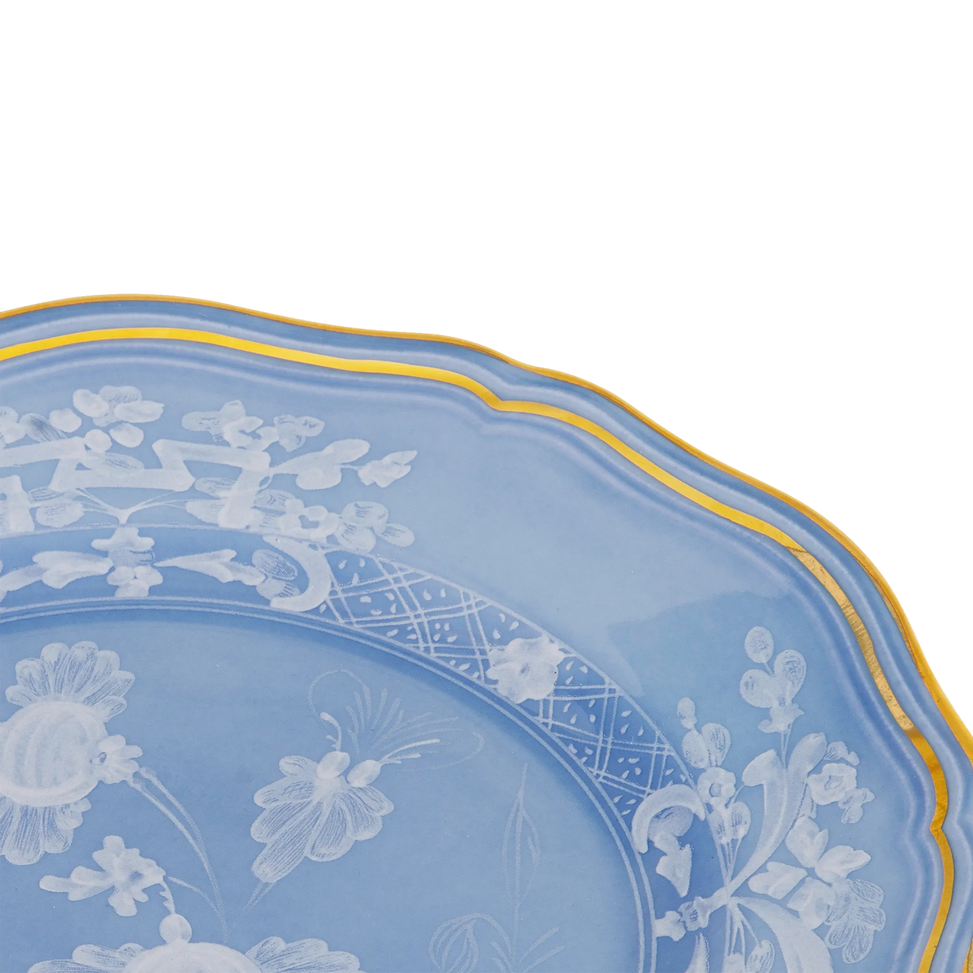 Detalhe do Prato Pão Oriente Italiano Pervinca.