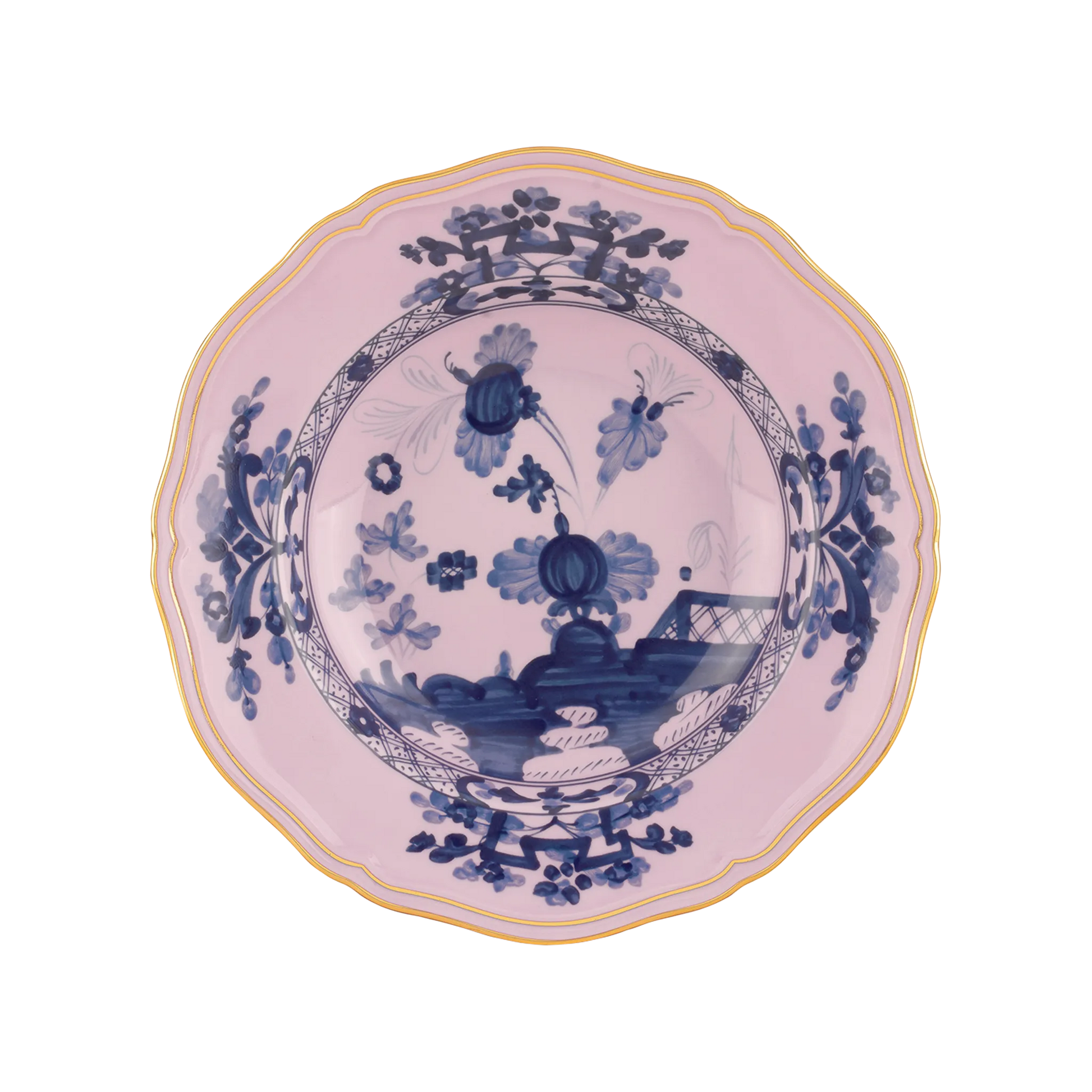 Vista frontal do Prato Massa Oriente Italiano Azalea.