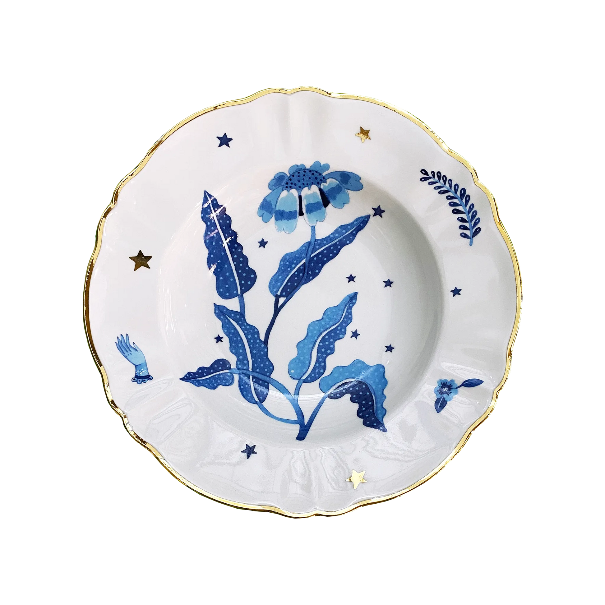 Prato Fundo Over Blu.