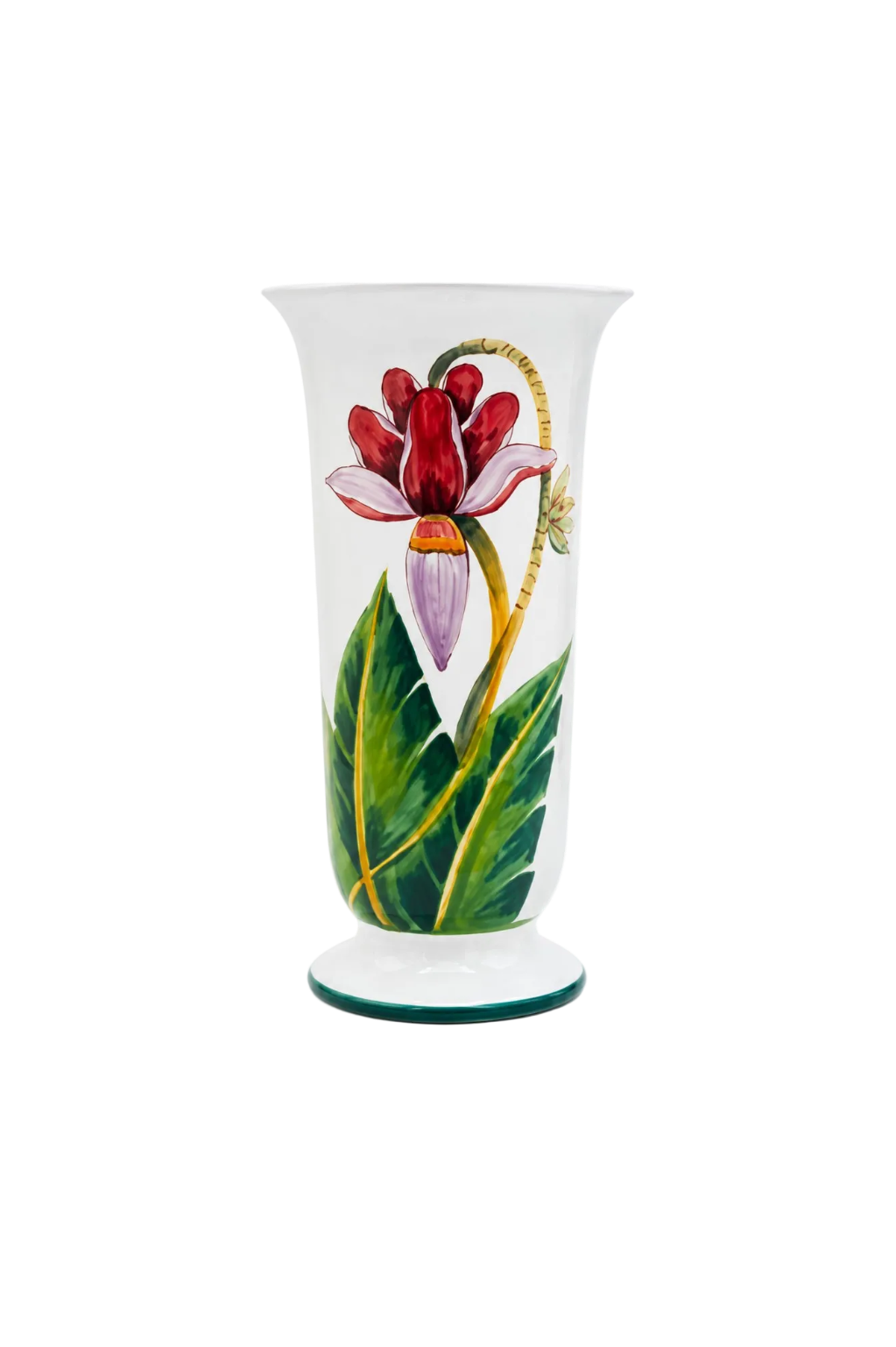Vaso Orquídea Brasileira Vinho Marcelo Antunes