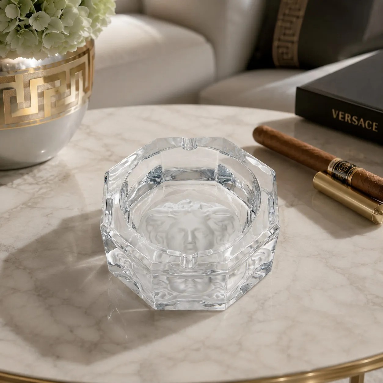 Cinzeiro Versace Medusa