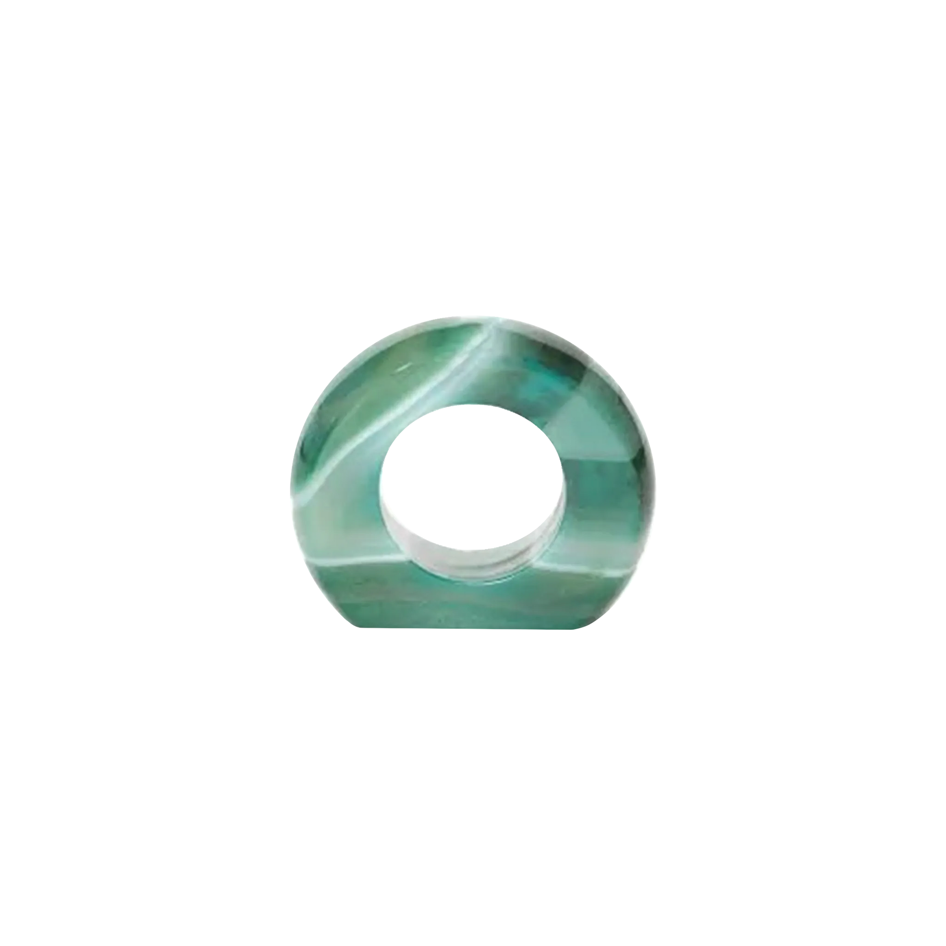 Porta Guardanapo Ágata Verde.