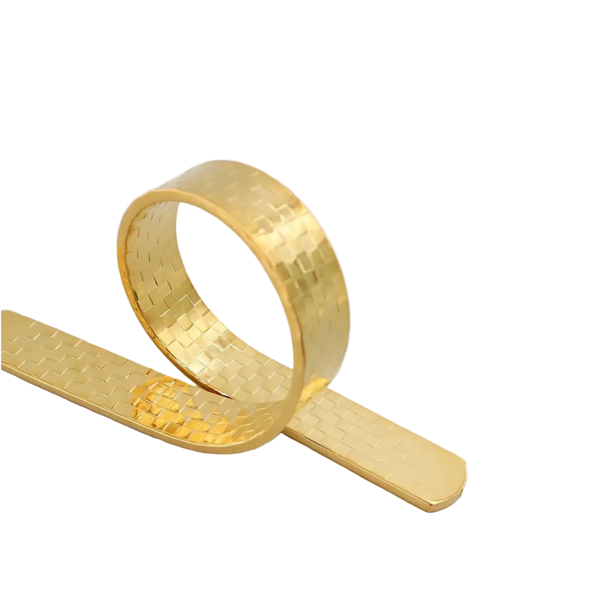 Porta Guardanapo Sarezzo Ouro.