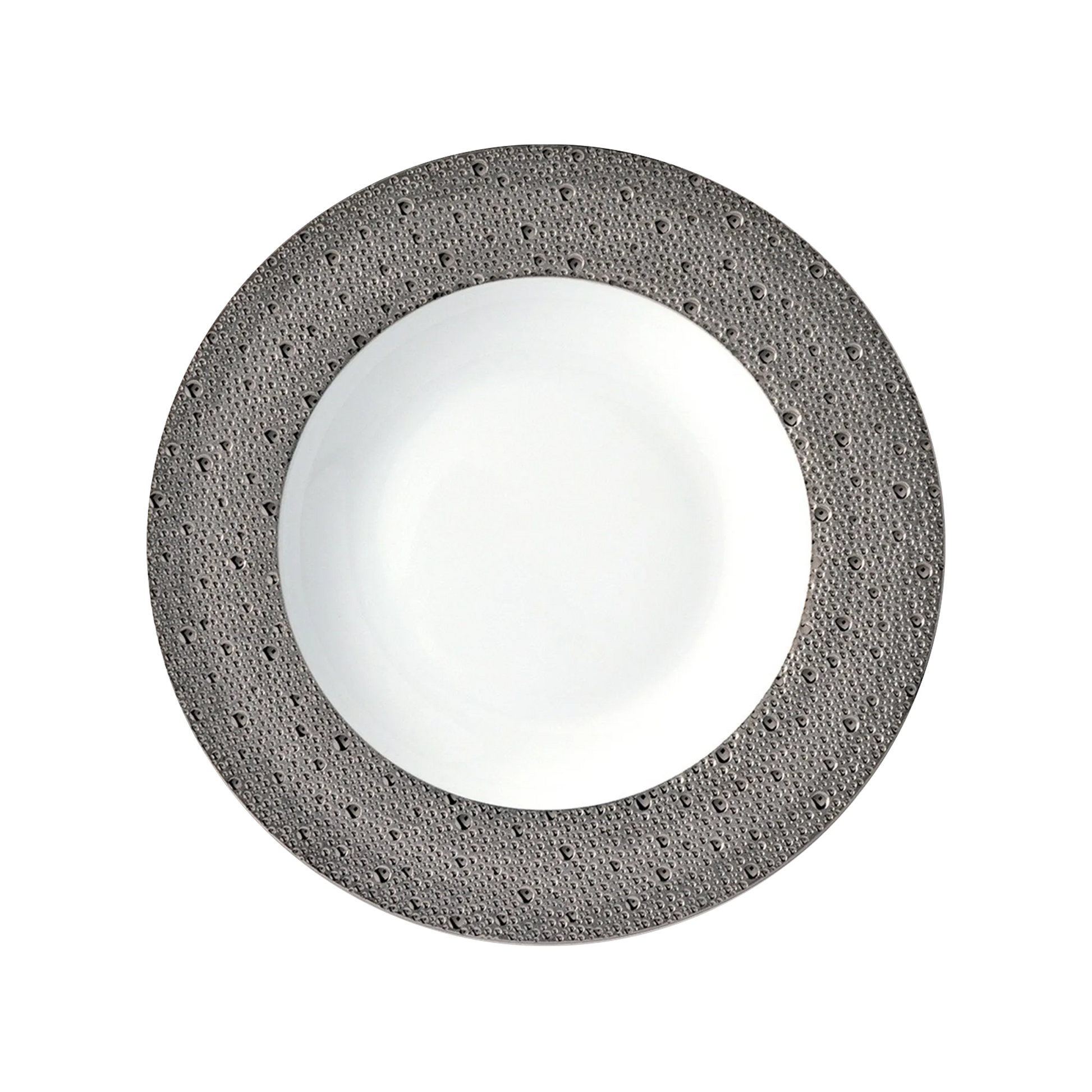 Prato Fundo Ecume Platinum.