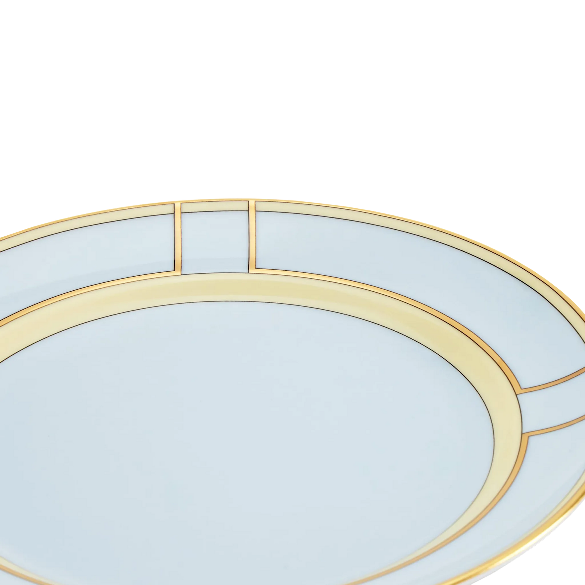 Detalhe do Prato Sobremesa Diva Celeste.