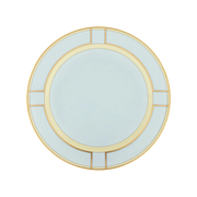 Vista frontal do Prato Sobremesa Diva Celeste.