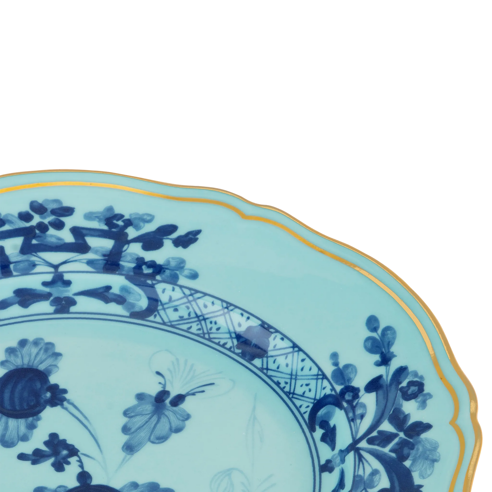 Detalhe do Prato Sobremesa Oriente Italiano Íris.