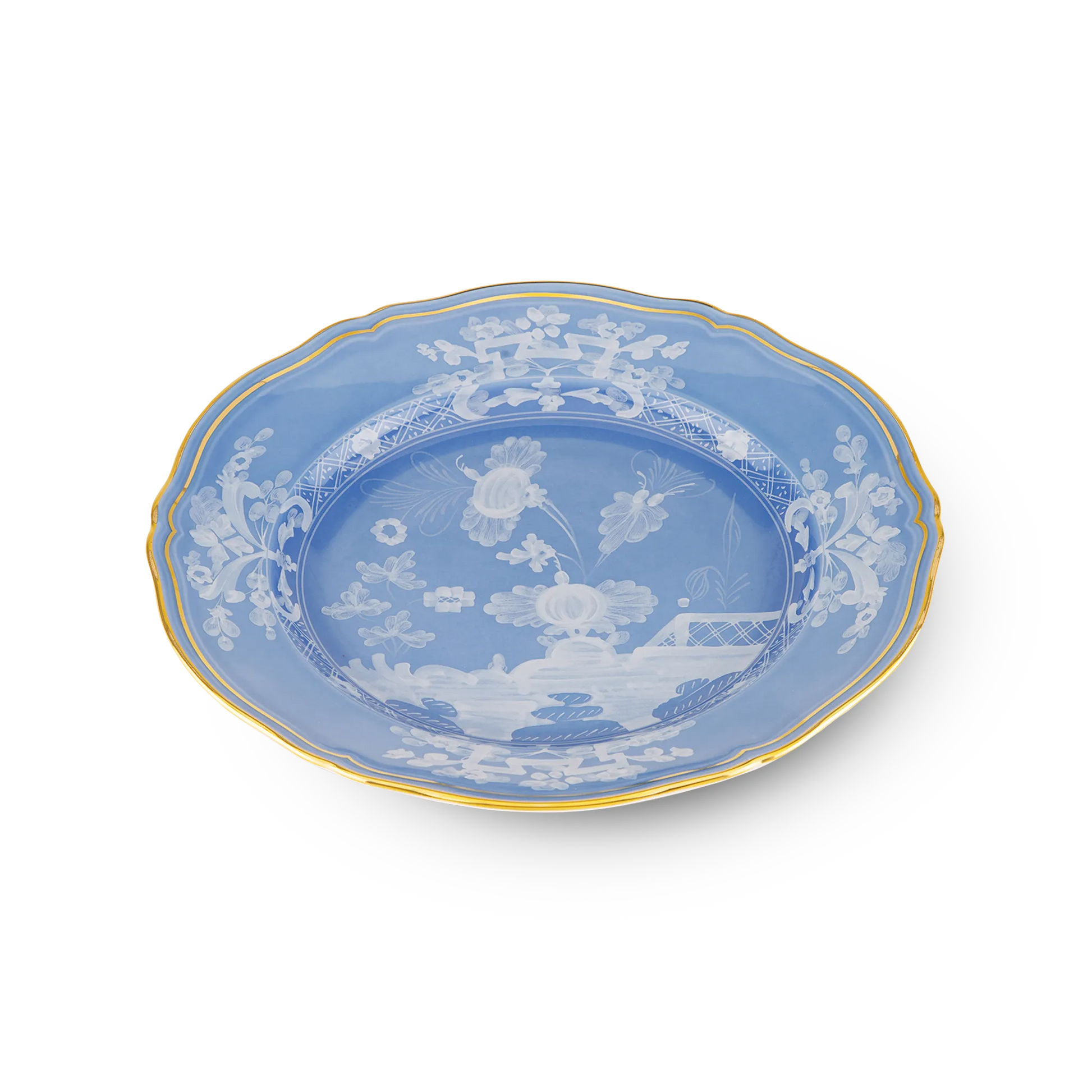 Prato Sobremesa Oriente Italiano Pervinca.