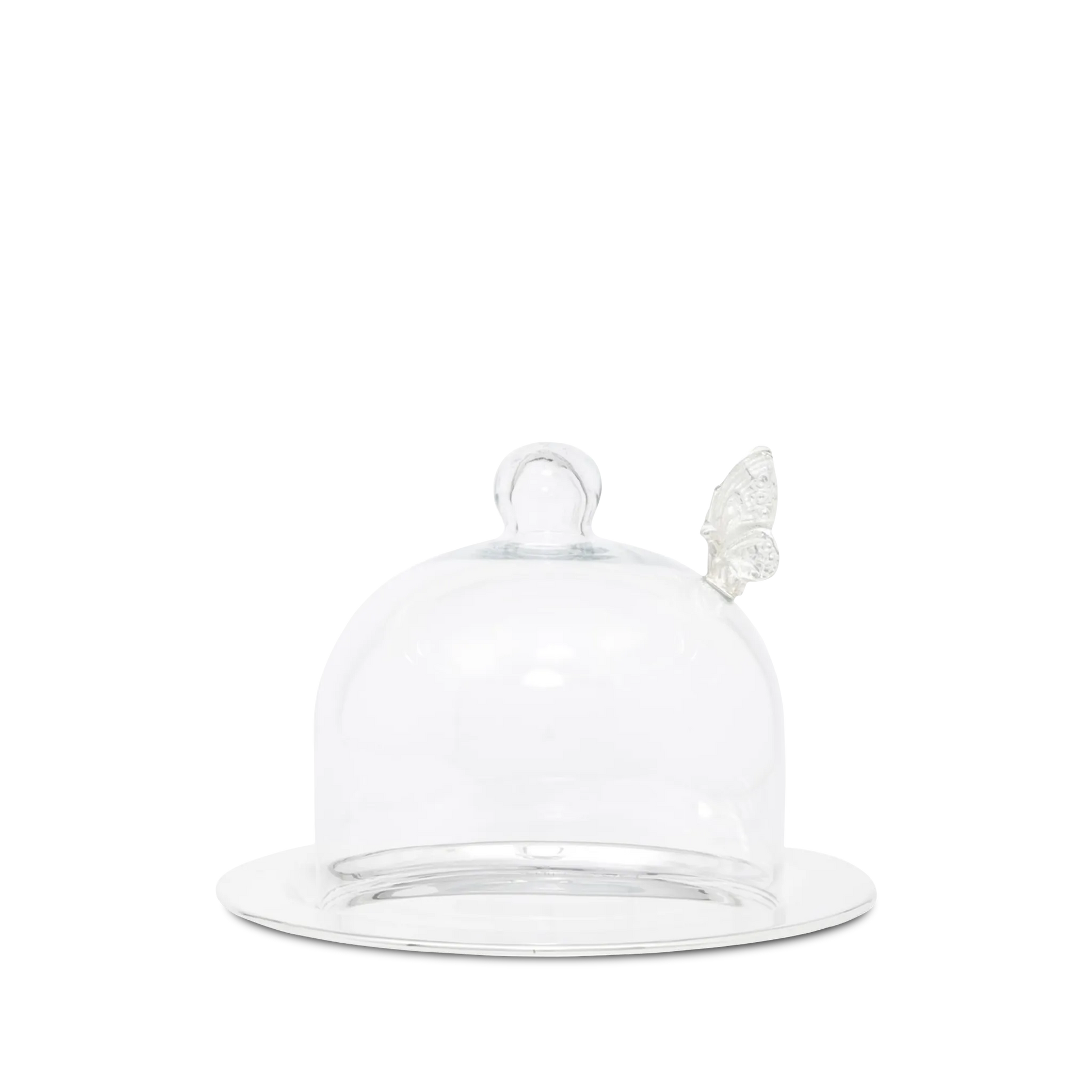 Queijeira com Cúpula Borboleta.