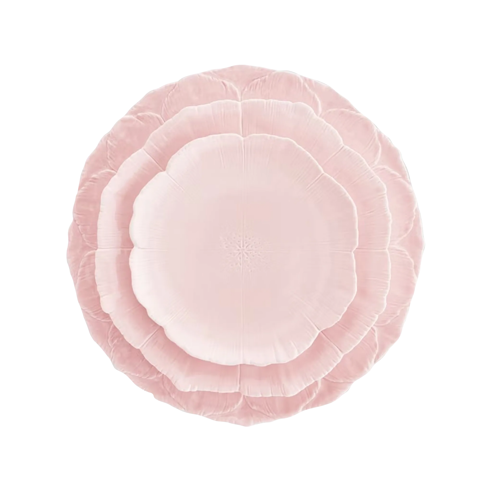 Coleção de pratos Blossom Rosa da marca Aquazzura.