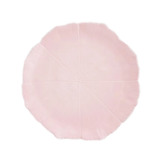 Vista frontal do Set 2 Pratos Rasos Blossom Rosa Aquazzura.