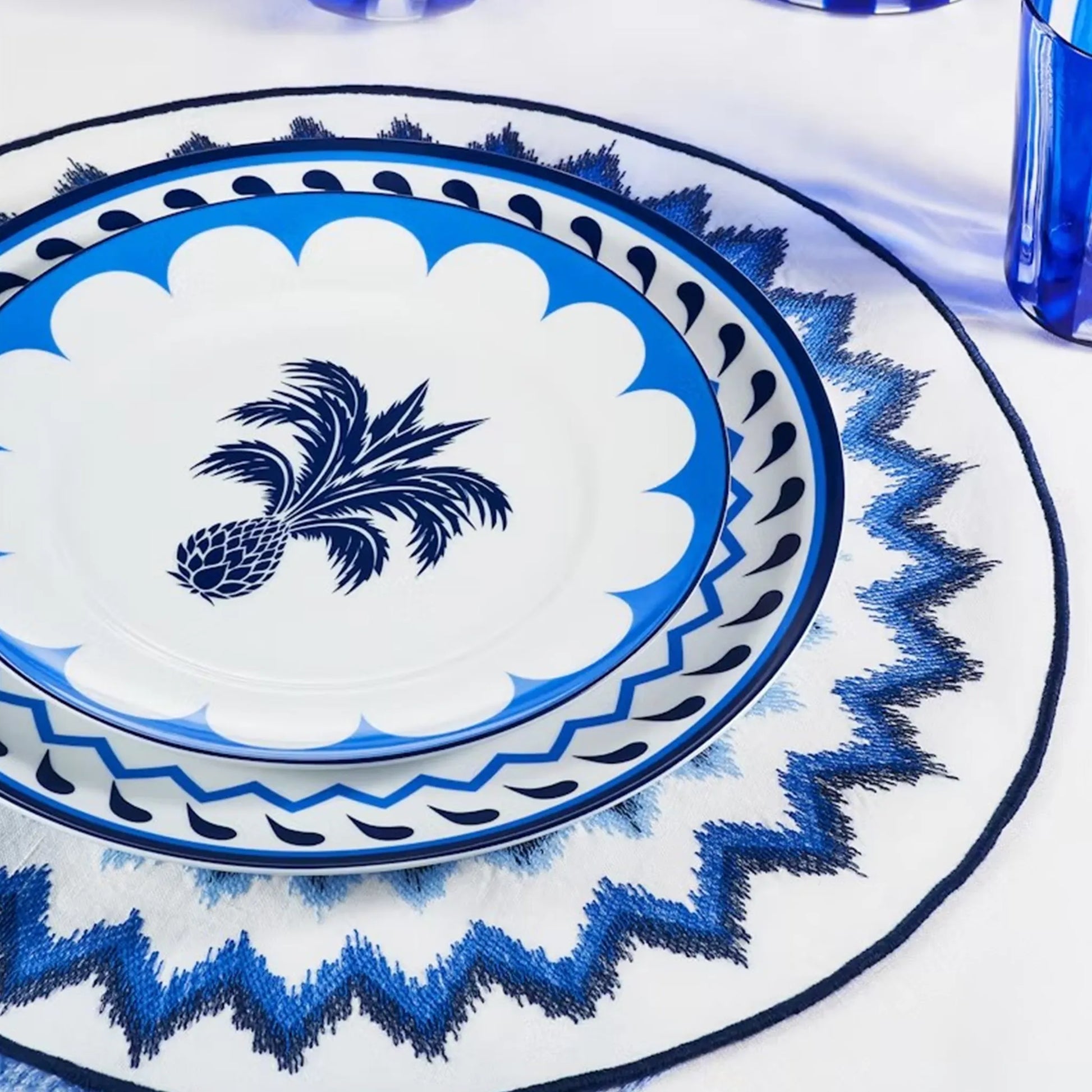 Coleção Jaipur Azul da marca Aquazzura.