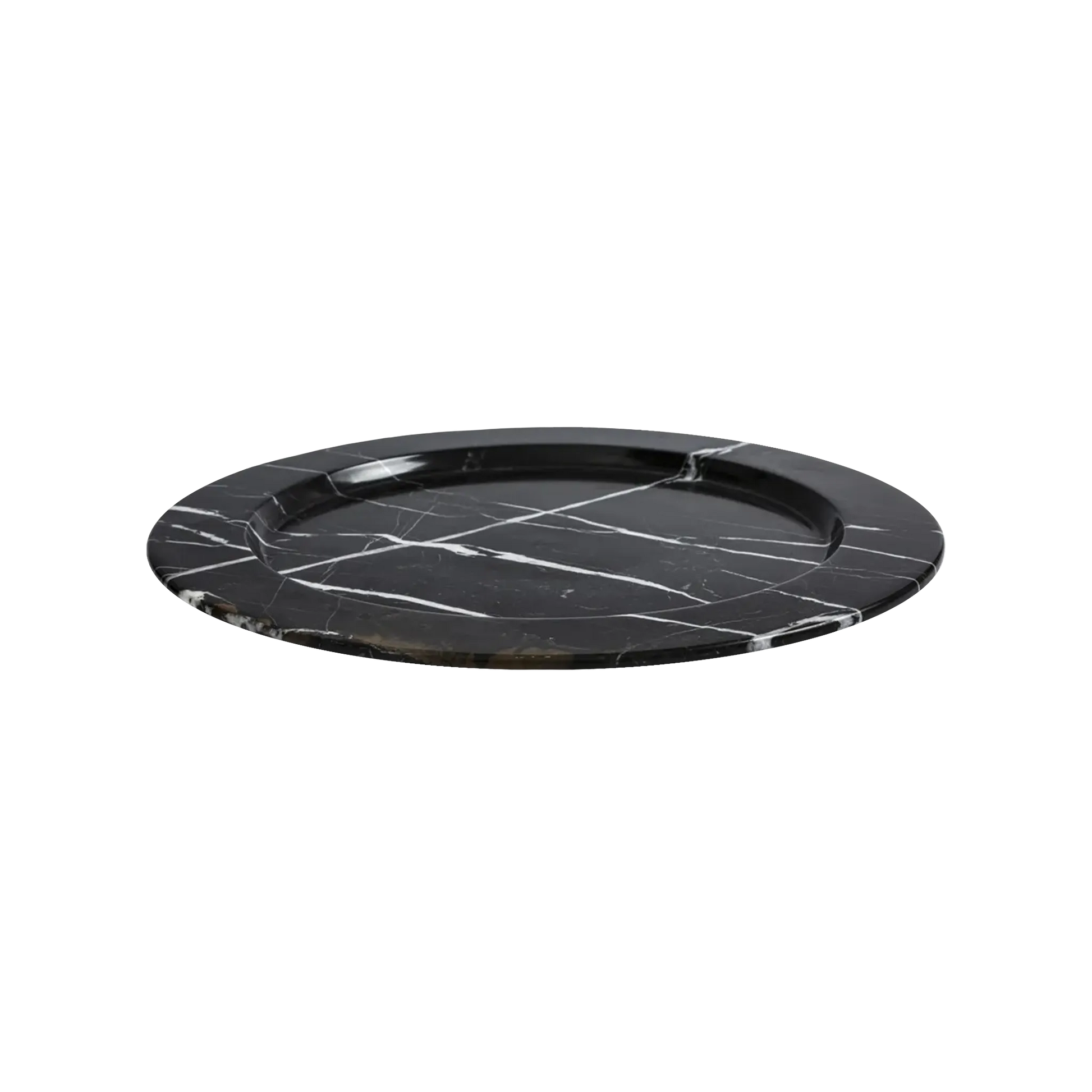 Sousplat Ônix Preto.