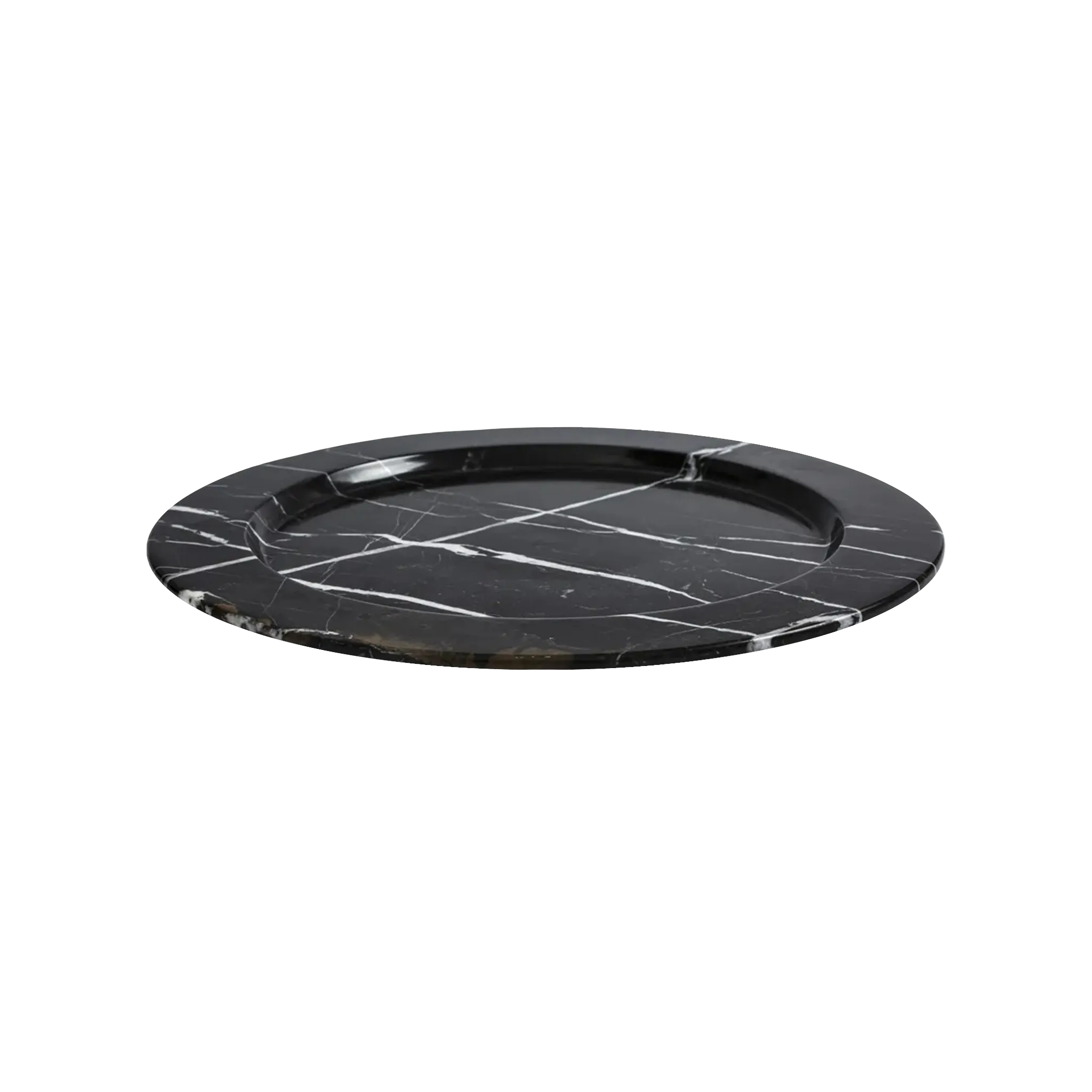 Sousplat Ônix Preto.