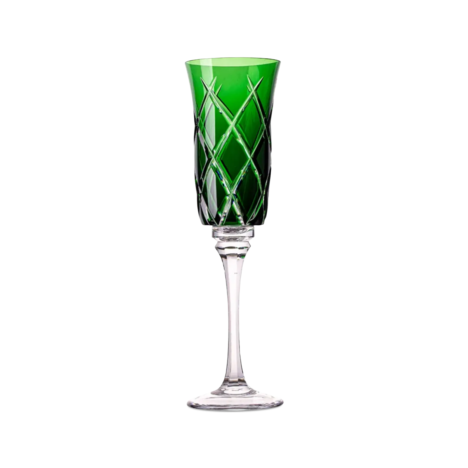 Taça Champanhe Sonata Verde.