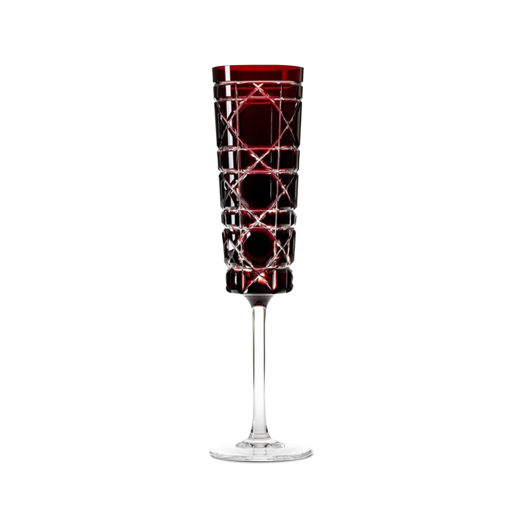 Taça de Champanhe Cannage Ametista