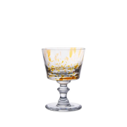 Taça de Sobremesa Murano Color Âmbar.