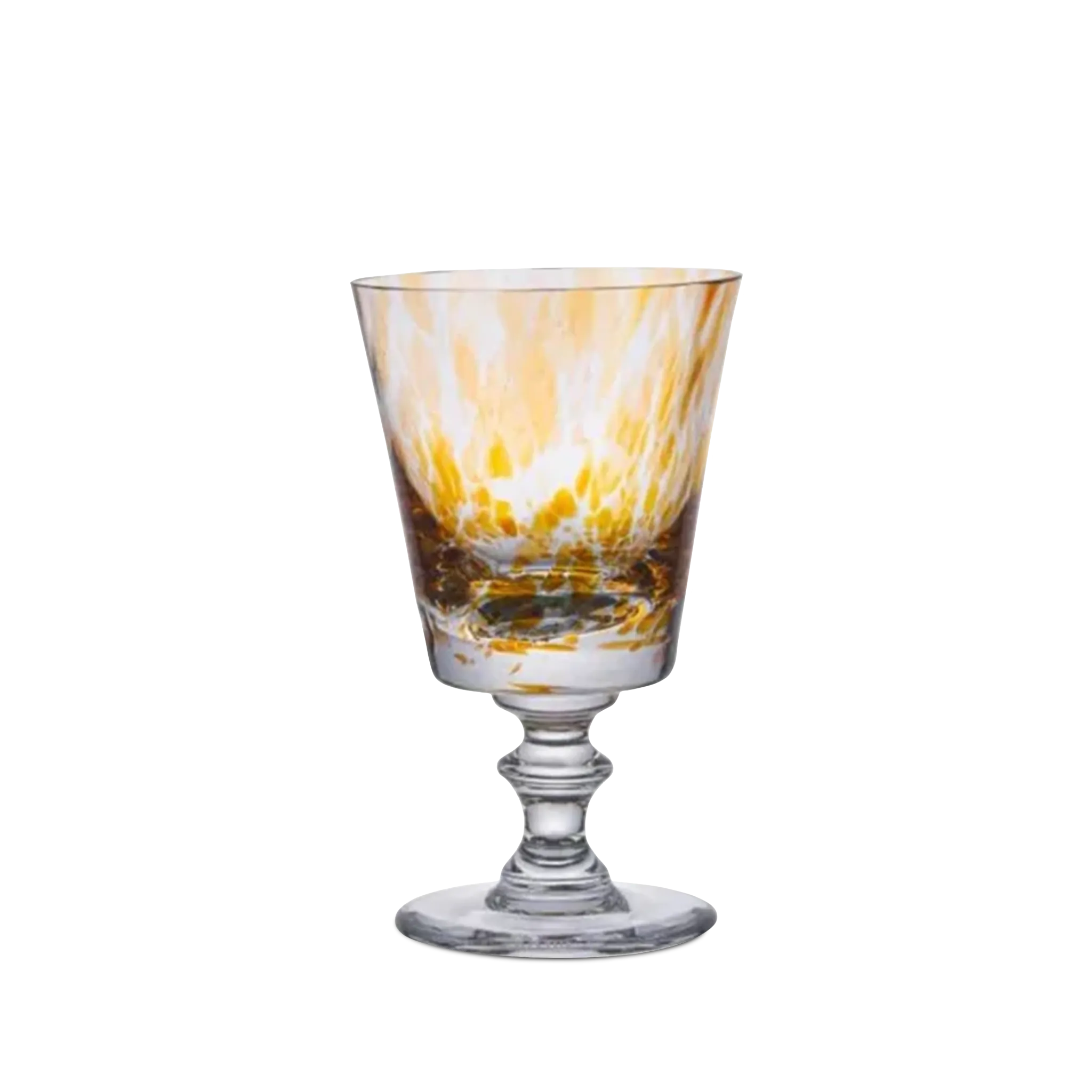 Taça Murano Color Âmbar.