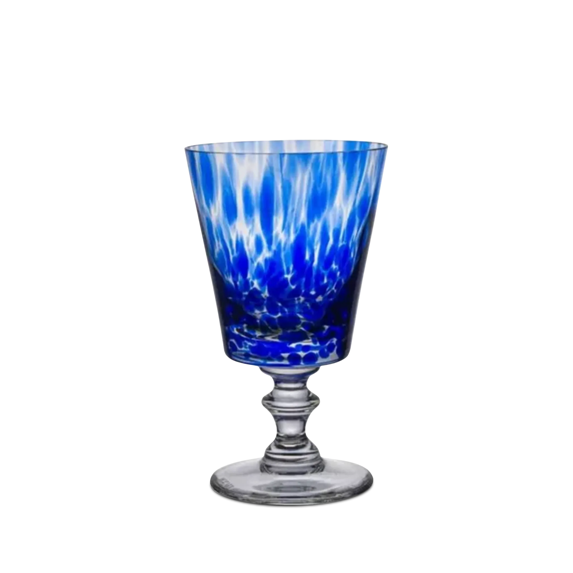 Taça Murano Color Azul.