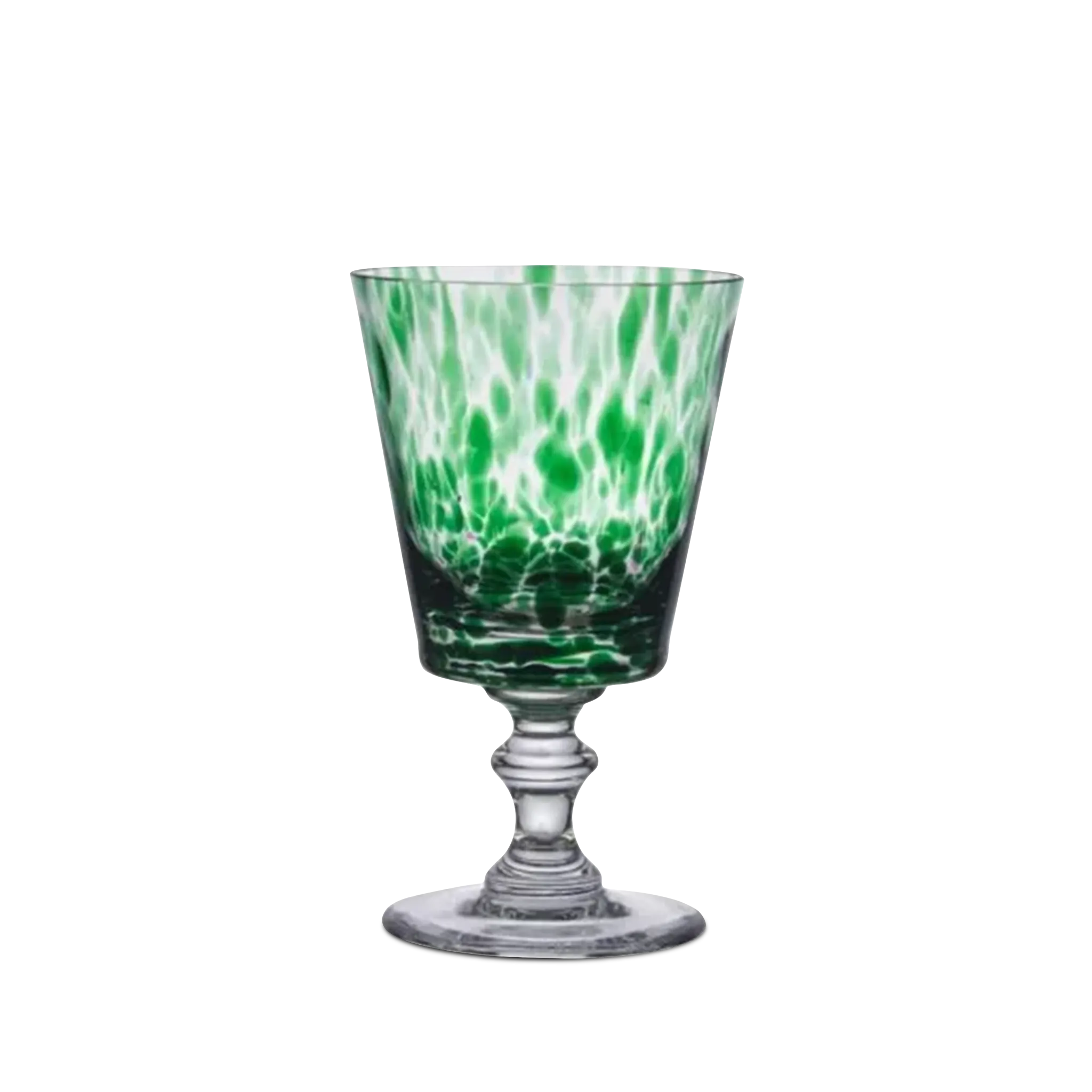 Taça Murano Color Verde Escuro.