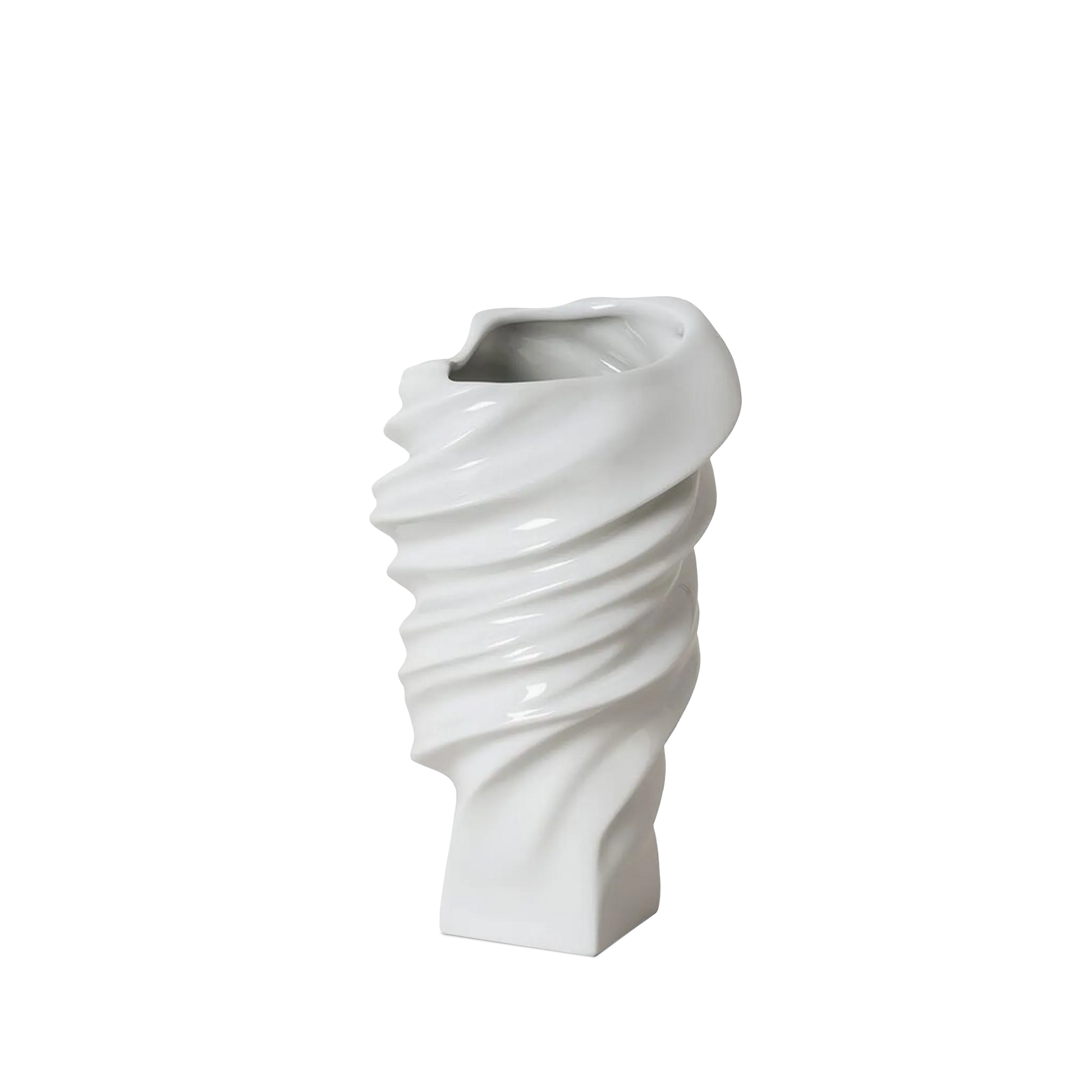 Vaso Squall Rosenthal Branco Mate P.