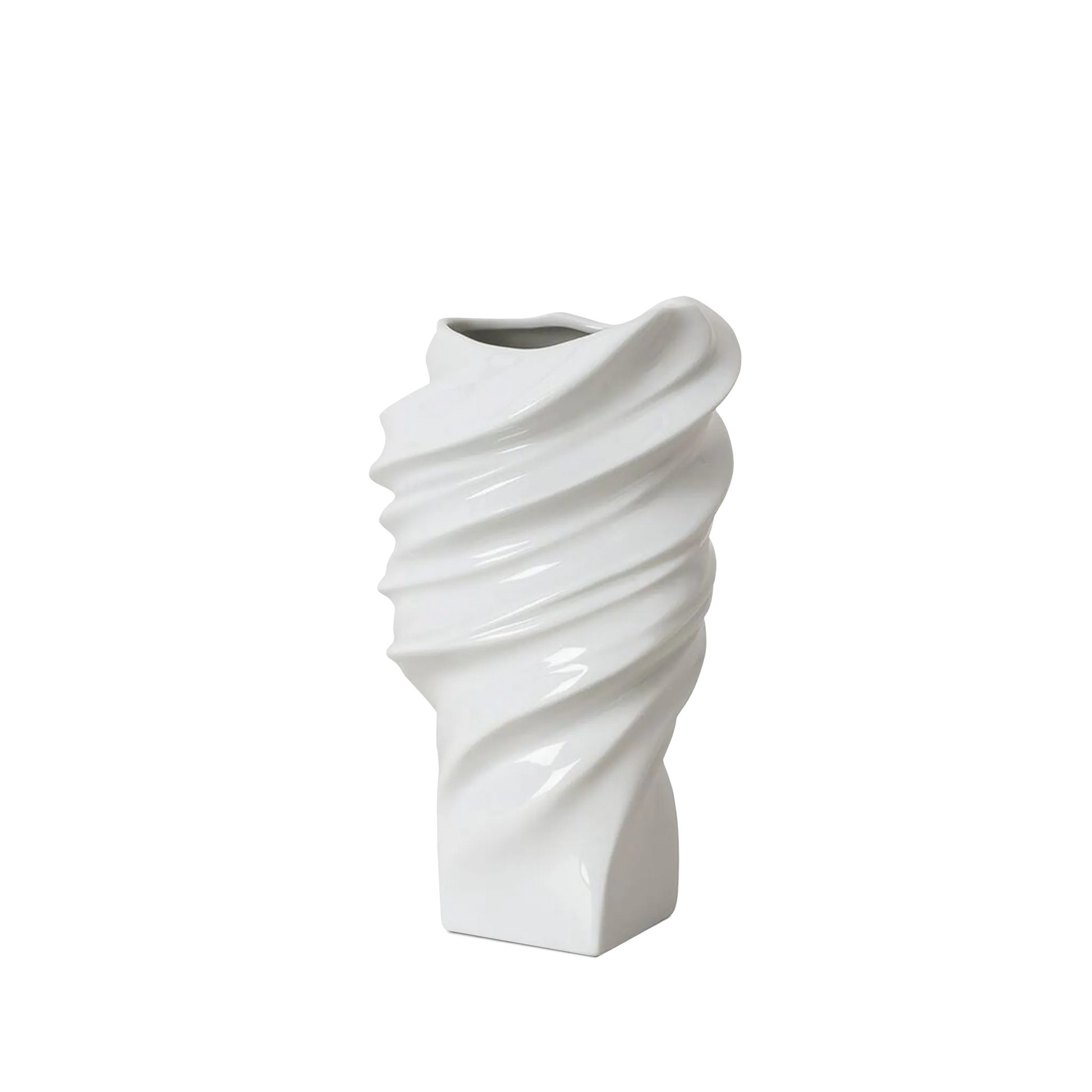 Vaso Squall Rosenthal Branco Mate P.
