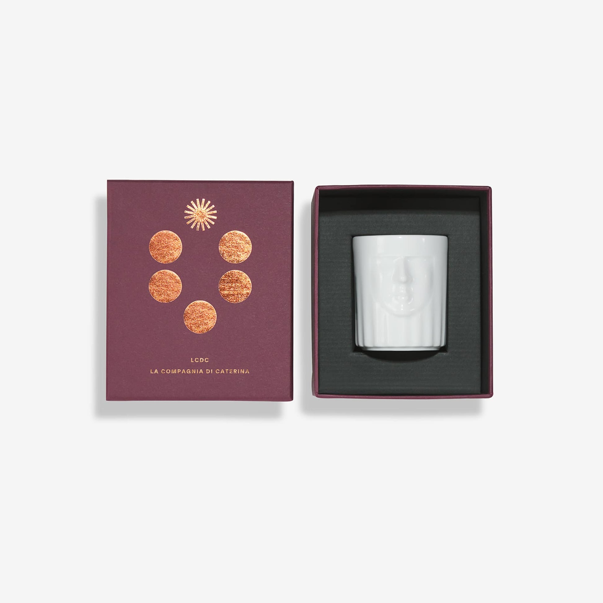 Caixa da Vela La Dama Orange Renaissance Ginori 1735 345gr.
