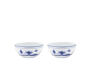 Set Bowl Oriente Italiano Indaco