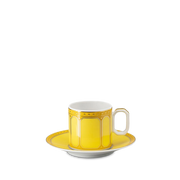 Xícara de Café Swarovski Amarelo.